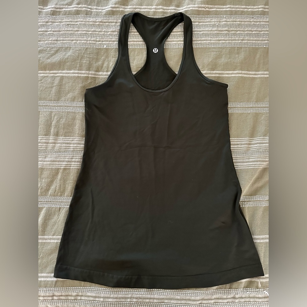 Lululemon Dark Olive Green Tank